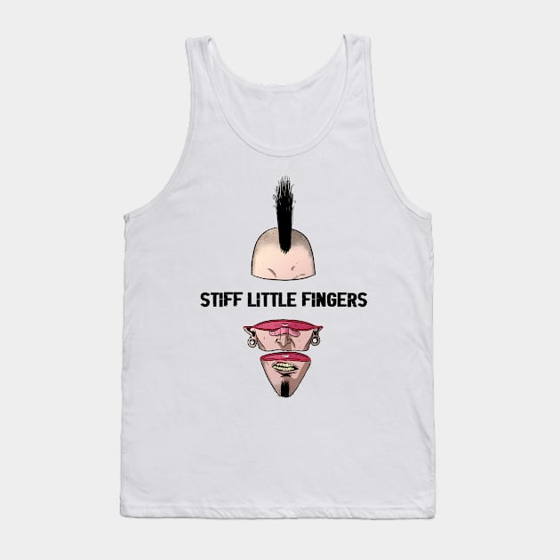 Punk Man Stiff Little Fingers Tank Top by limatcin